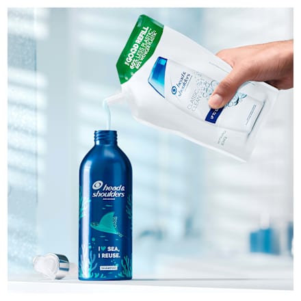Head & Shoulders Anti-Schuppen-Shampoo Classic – 3 X 280 Ml, Citrus Fresh, Für Fettiges Haar