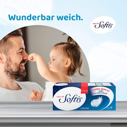 Taschentücher super-soft (15x9 St) Softis