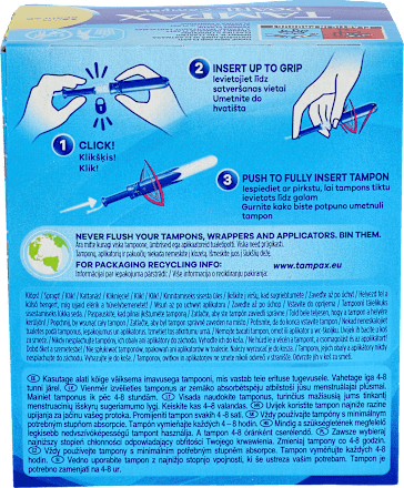 Tampony Compak Pearl Regular  Tampax
