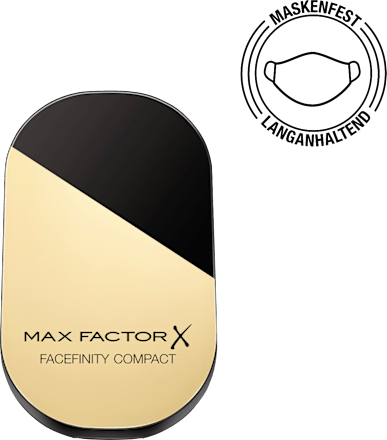 Kompakt Puder Facefinity Natural 001, LSF 19 MAX FACTOR