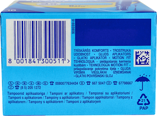 Tampony Compak Pearl Regular  Tampax