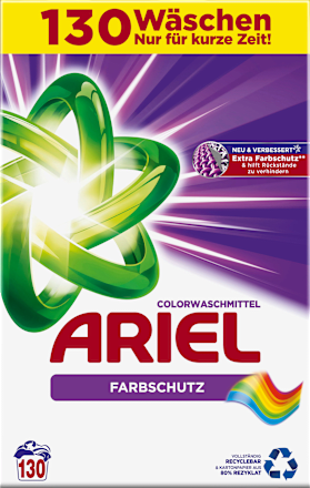 Colorwaschmittel Pulver Farbschutz ARIEL