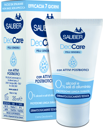 Deodorante in crema DeoCare pelli sensibili  SAUBER