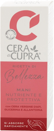 Crema mani Nutriente e Protettiva CERA di CUPRA