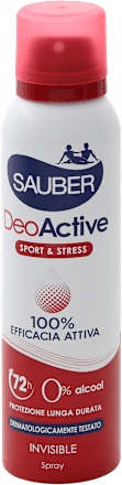 DeoActive spray sport & stress deodorante a lunga tenuta SAUBER