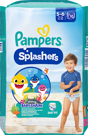 Plienky na plávanie Splashers veľ. 5-6 (14+ kg) Pampers Splashers