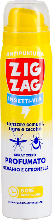insetti via! repelent sprej protiv komaraca i krpelja – geranio i citronella  Zig Zag