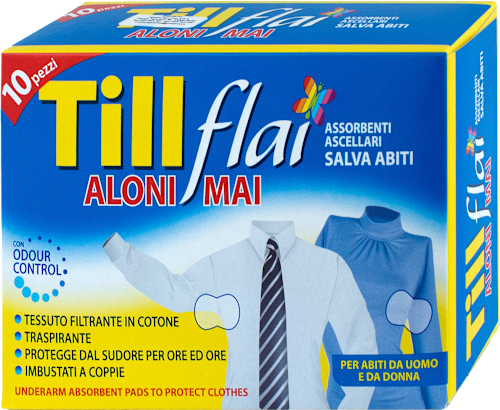 Assorbenti ascellari salva abiti Till Flai