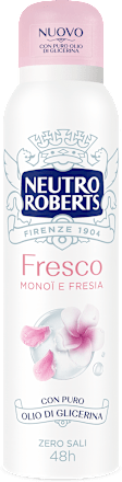 Deodorante spray Fresco monoi e fresia NEUTRO ROBERTS