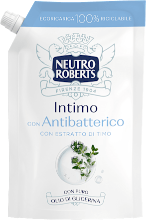 Ricarica detergente intimo antibatterico NEUTRO ROBERTS