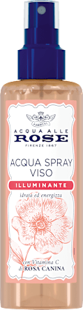 Acqua spray illuminante alla Vitamina C ACQUA ALLE ROSE