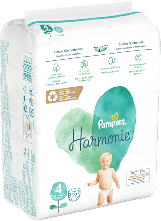 Windeln Gr. 4 (9-14 kg) Pampers Harmonie
