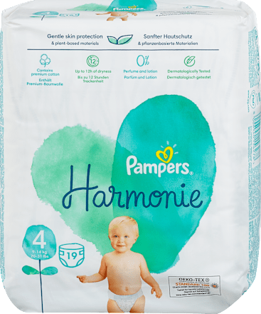 Windeln Gr. 4 (9-14 kg) Pampers Harmonie