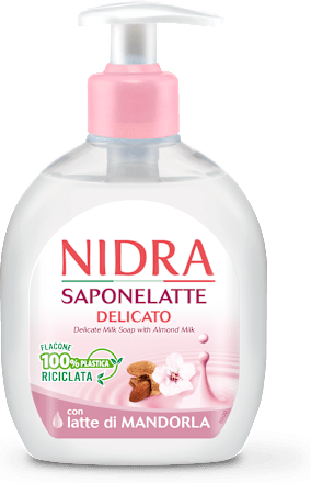 Sapone liquido delicato con latte di mandorla NIDRA