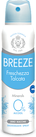 Deodorante spray Freschezza Talcata BREEZE