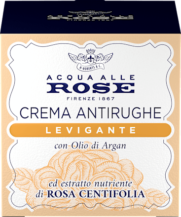 Crema anti-rughe levigante con Olio di Argan ACQUA ALLE ROSE