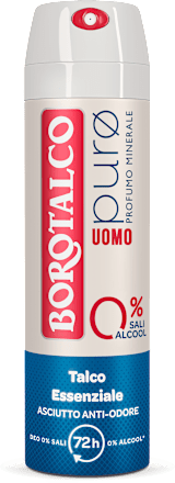 Deodorante spray Puro Talco Assoluto al profumo minerale BOROTALCO