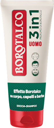 Doccia shampoo 3in1 profumo di borotalco BOROTALCO