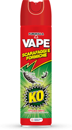 Insetticida spray scarafaggi e formiche VAPE