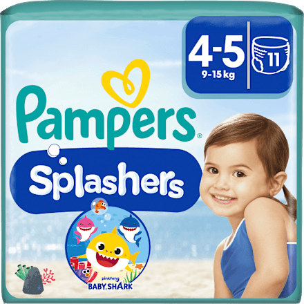 Plienky na plávanie Splashers veľ. 4-5 (9 - 15 kg) Pampers