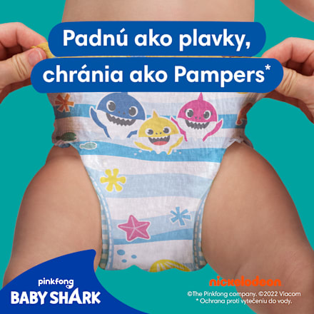 Plienky na plávanie Splashers veľ. 4-5 (9 - 15 kg) Pampers