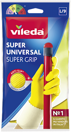 Guanti  Super Grip taglia L vileda