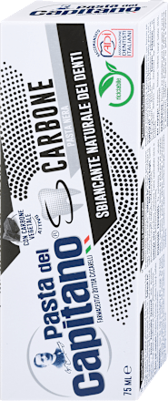 Zobna pasta Charcoal  Pasta del Capitano