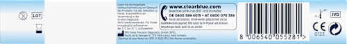 Schwangerschaftstest Triple Check Frühe Erkennung 3 Tests Clearblue