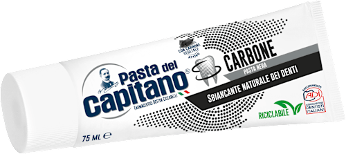 Zobna pasta Charcoal  Pasta del Capitano