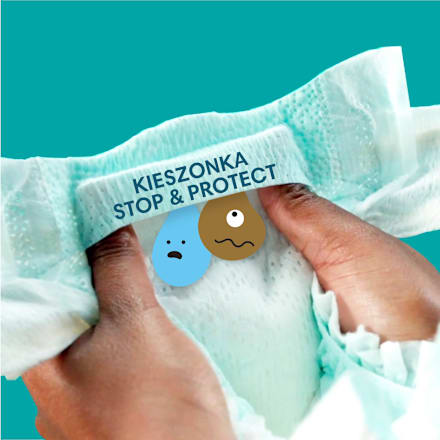 Pieluchomajtki rozmiar 5, 12-17 kg Pampers
