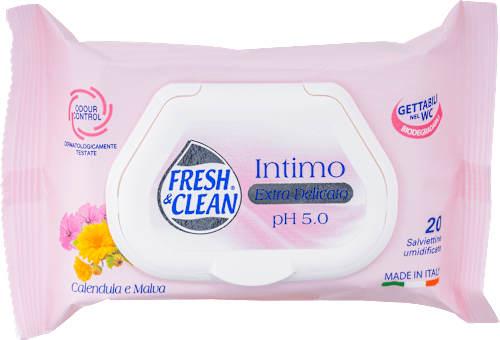 Intimne vlažne maramice  Fresh&Clean