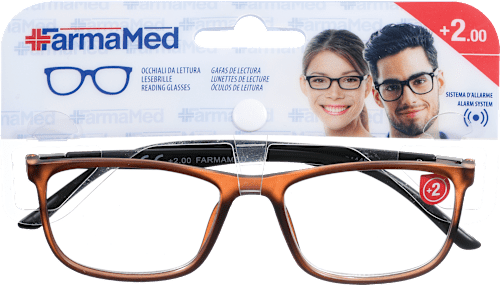 Bralna očala, dioptrija: +2,00 FarmaMed
