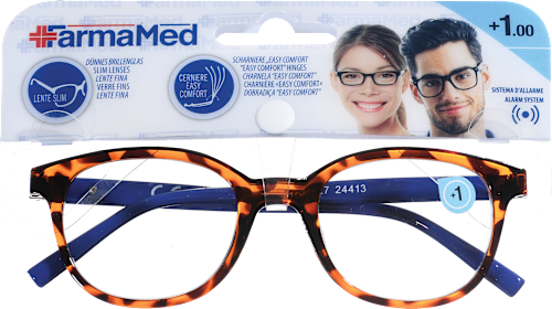 Bralna očala, dioptrija: +1,00 FarmaMed