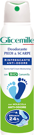Spray  deodorante Piedi e Scarpe Glicemille