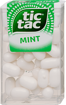 Cukordrazsé Mint, mentolos ízű  tic tac
