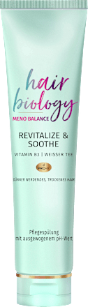 Meno Balance Revitalisierende & Beruhigende Pflegespülung hair biology