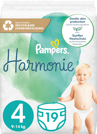 Windeln Gr. 4 (9-14 kg) Pampers Harmonie