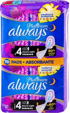 Platinum 4 secure night, ciklusni ulošci always