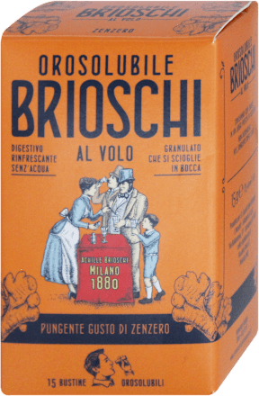 Digestivo orosolubile allo zenzero Brioschi