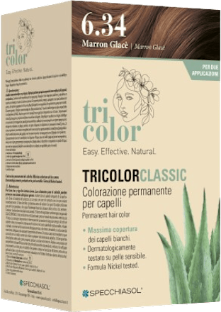 Tricolor boja za kosu – 6.34 Maron Glace SPECCHIASOL