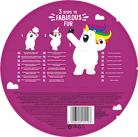 Magical Unicorn Haarmaske + Haube  Bear Fruits