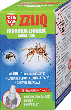 Tekoče polnilo za električni uparjalnik proti komarjem Zig Zag