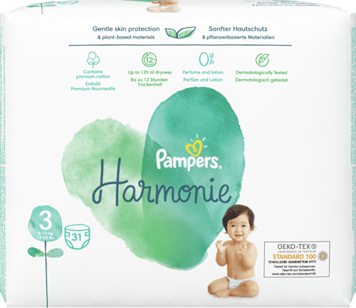 Пелени - размер 3 (6-10 kg) Pampers Harmonie