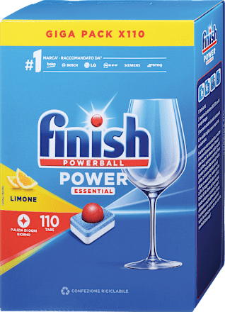 Kapsule za strojno pomivanje posode Power Essential GIGA Finish