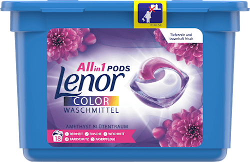 Colorwaschmittel Amethyst Blütentraum Pods Lenor