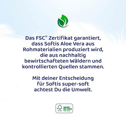Taschentücher super-soft Aloe Vera (15x9 St) Softis