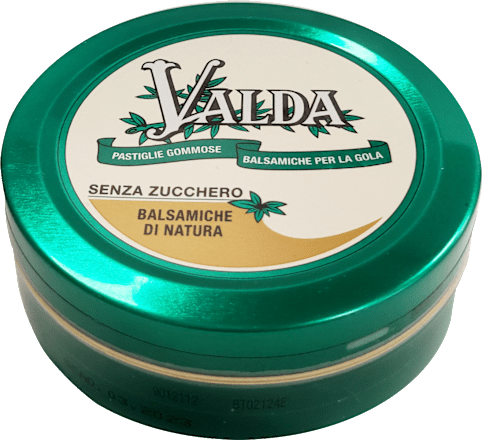 Pastiglie gommose balsamiche per la gola VALDA
