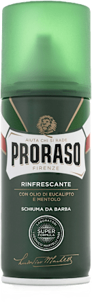 Schiuma da barbara rinfrescante minitaglia PRORASO