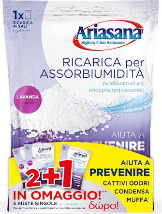 Ricarica per assorbiumidità alla lavanda Ariasana
