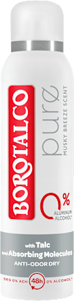 Deodorant spray Pure Musk Borotalco